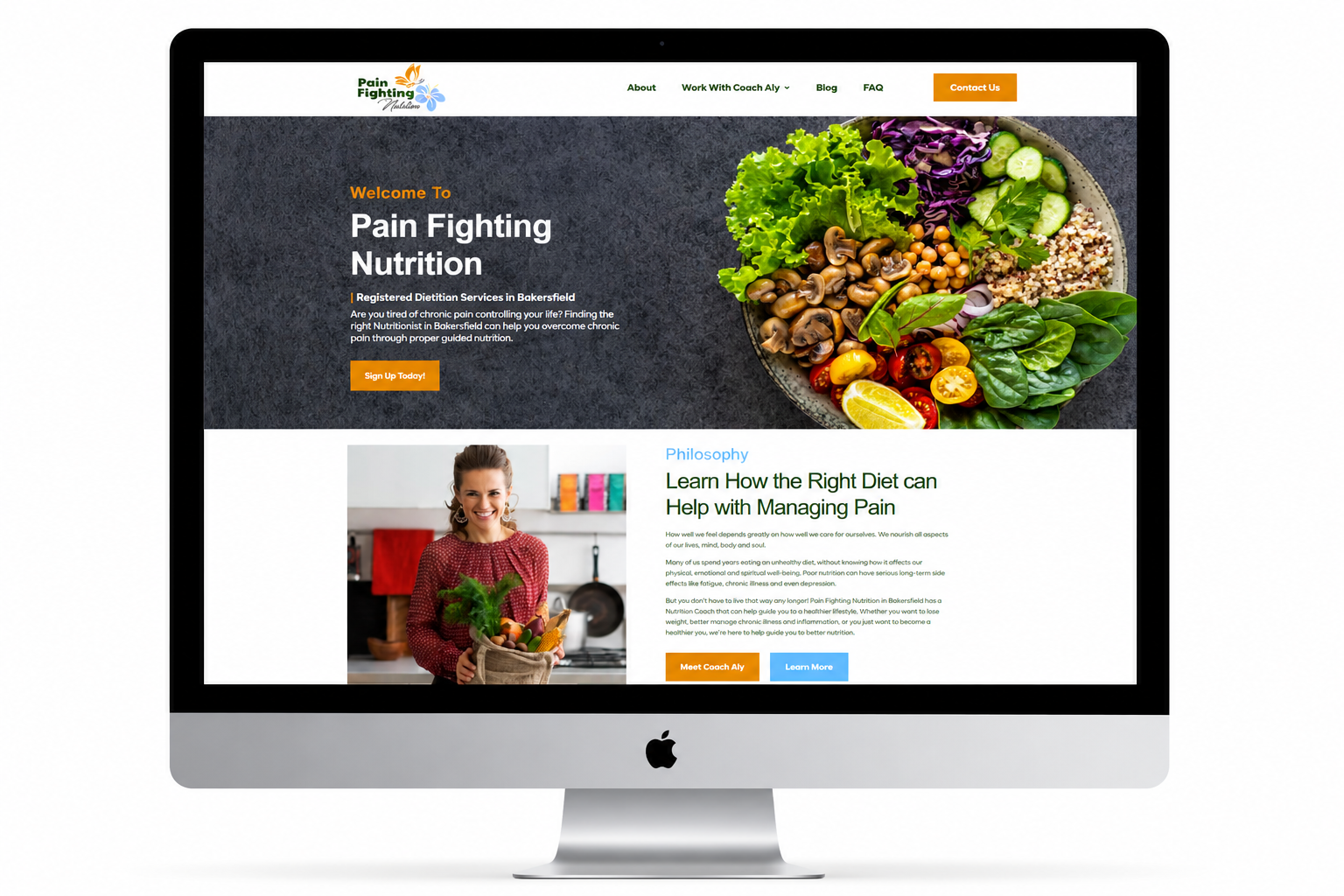 Pain Fighting Nutrition website
